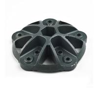 babominimer Buje de turbina eólica de acero grueso para generadores de 3 o 5 aspas tipo S/M (S/M), construcción de metal resistente para sistemas de energía alternativos, fácil de instalar, diseño de