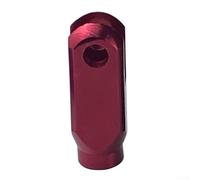 babominimer Cabezal de aleación de motocicleta para manillar, freno de aluminio, hebilla en forma de U, repuesto para motocicletas negro/rojo/dorado/escala de rosca, compatible con la mayoría de las