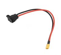 babominimer Cable de conversión hembra a macho para conexión de cargador de batería de vehículo eléctrico, adaptador de carga de PVC duradero con transferencia de energía estable segura (cabeza macho)