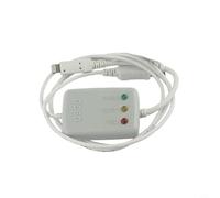 babominimer Cable serie DCSD USB a puente serial línea de ingeniería para equipos de prueba de programación de fábrica con doble FT232 IC blanco, 1 paquete