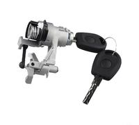 babominimer Cerradura de cilindro de repuesto para portón trasero con 2 llaves para MK4 Hatchback 1997-2006 y Seat para Arosa 1999-2006, metal duradero y plástico