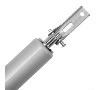 babominimer Cierrapuertas automático con amortiguador y velocidad ajustables, se detiene en cualquier posición dentro de 100 grados, capacidad de carga de 35 kg, para puertas de madera y metal