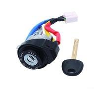 babominimer Cilindro de bloqueo de encendido de coche con 2 llaves, compatible con Sonata 2011-2014, OEM 81900-3SA00, 12 V, ABS negro para botón