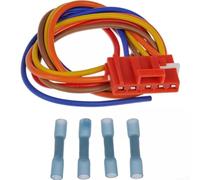 babominimer Conector de resistencia de motor de ventilador ABS rojo compatible con Hummer H3/H3T 2006-2010 Pontiac Solstice 2006-2009 Saturn 2007-2009 OEM 25949869