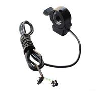 babominimer Control de velocidad del acelerador eléctrico con interruptores, montaje habitual en el manillar izquierdo y derecho, salida de 5 V, resistente al agua IPX4, material PC + ABS, cable de