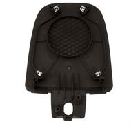 babominimer Cubierta negra para altavoz central de salpicadero, rejilla para panel de instrumentos, compatible con Jaguar XF 2008-2015, repuesto de moldura interior frontal de plástico C2Z1835AMS
