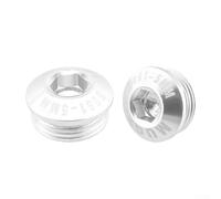 babominimer Cubiertas de pedal de aleación de aluminio M14xP1.0 protectoras compatibles con la mayoría de pedales de 14 mm para reparación de ciclismo de carretera y (5 mm)
