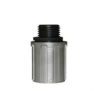 babominimer Cuerpo de cubo de acero de 8 a 11 velocidades con núcleo de casete de rueda libre con arandela para montaje de buje de montaña compatible con bujes Quando y Fastace (rodamiento de color