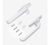 babominimer El kit de repuesto para manija de ventana abatible incluye asas bloqueables y tornillos de fijación