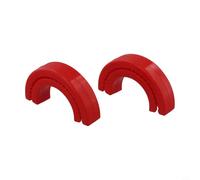 babominimer Enganche delantero para gancho de remolque, accesorio de montaje frontal de remolque para Silverado 1500 2007-2025, material ABS rojo