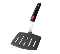 babominimer Espátula ancha resistente al calor hecha de silicona y acero inoxidable, ranurada para tortitas, tortillas y filetes de pescado