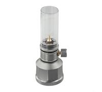 babominimer Farol de gas para camping con barra de extensión, tanque recargable vacío, lámpara de luz de vela brillante para acampar al aire libre senderismo acogedor (linterna de gas con tanque)