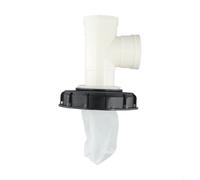 babominimer Filtro de tapa reutilizable para IBC con pantalla de malla de nailon lavable, cubierta de tanque de agua de lluvia DN75 para barriles de almacenamiento de jardín, colador fino 200 seguro