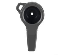 babominimer Funda protectora para manómetro de buceo para reguladores de buceo, cubierta protectora de plástico con agujero de gancho para manómetro residual de 52 mm, (negro)