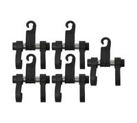 babominimer Ganchos ajustables para reposacabezas de asiento de coche para organización del asiento trasero del vehículo, ganchos de almacenamiento multifuncionales para bolsas y comestibles, ganchos