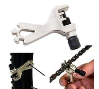 babominimer Herramienta de cadena de acero al carbono, cortador divisor y llave de radios 13, 14, 15G, herramienta multifunción de reparación de ciclismo, compatible con quitar e instalar