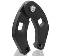 babominimer Herramienta de llave de tuerca ajustable para extractor de tapas de cilindro hidráulico en equipos de granja y construcción, ajuste