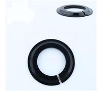 babominimer Horquilla delantera de aleación de aluminio, anillo de carrera, tubo inferior para reparación y reemplazo, componente de ciclismo negro para montaña y (D)