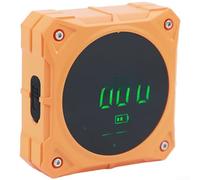 babominimer Inclinómetro digital con base magnética de cuatro lados para superficies metálicas, indicador de ángulo LCD de 0-180° con modos de medición duales, función de retención y conmutación de