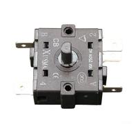 babominimer Interruptor de ajuste de engranaje de calentador eléctrico para calentadores de ventilador y estufas, accesorio de control de temporizador de metal de 3 pines o 5 pines para sistemas de