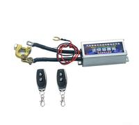 babominimer Interruptor de desconexión de batería de coche con control remoto, 500 A continua de 1800 A de corriente máxima, 12 V, aislador de disyuntor automotriz para una gestión segura de la