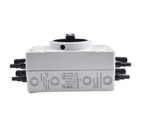 babominimer Interruptor de desconexión solar PV DC 32A 1000V DC 4 polos IP66 impermeable aislador principal para sistemas fotovoltaicos de 2 cuerdas con mecanismo de leva bloqueable al aire libre