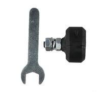 babominimer Interruptor de límite magnético para puerta corredera con soporte, kit de llave magnética, interruptor de control negro ABS de larga duración