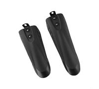 babominimer Juego de guardabarros delanteros y traseros de plástico PVC para niños de 12 a 20 pulgadas, impermeables, fáciles de instalar, accesorios de ciclismo negros (estilo)