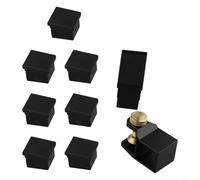 babominimer Juego de guías de sierra de cola de milano magnética, proporciones de 1:4 a 1:9 con ángulos de corte de 45° y 90°, herramienta manual de plástico para carpintería para marcado preciso de