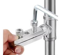 babominimer Juego de herramientas hexagonales para roscas internas y externas de 1/2 pulgada 3/4 pulgadas con extractor de alambre roto, grifo de tubería de agua PPR compatible con fontanería de PVC