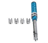 babominimer Juego de llaves dinamométricas para radios de 2-10 Nm con 10 cabezales intercambiables para motocicleta y suciedad para mantenimiento de radios de rueda de bicicleta, kit de herramientas