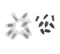 babominimer Juego de reparación de neumáticos de coche, 40 piezas con 20 pequeños 20 clavos de goma para neumáticos sin cámara, incluye destornillador, compatible con motocicletas grandes para