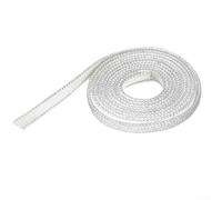 babominimer Junta de calefacción de fibra de vidrio para estufa de pellets de 15 x 3 mm, sello de puerta de horno, resistente a altas temperaturas, sello de vidrio para chimenea, caldera, horno