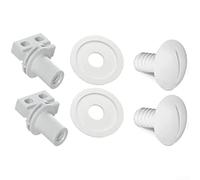 babominimer Kit de arandelas de eje de rueda trasera de repuesto para Polaris Pool Cleaner C-65 compatible con modelos 180, 280, EC65, accesorios de piezas de aspiradora de piscina (2 juegos)