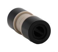 babominimer Kit de bujes DU para amortiguador trasero de 22-68 mm, compatible con Fox y para componentes de bicicleta, aleación de aluminio con almohadilla de goma para bicicleta de montaña (68 mm)