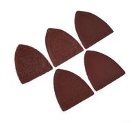 babominimer Kit de lijado oscilante con 25 hojas de lija y almohadilla de lijado triangular, juego de accesorios multiherramienta en grano 60/80/120/180/240 para detalles y esquinas