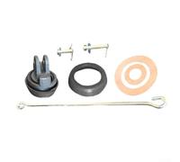 babominimer Kit de repuesto de bomba de agua manual con pistón, sellos de cuero, taza de cuero, varilla de suspensión y pernos, hierro fundido y piezas de cuero vacuno tratado para mejorar