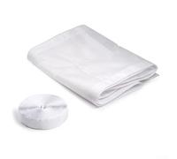 babominimer Kit de sellado para aire acondicionado portátil y secadora con diseño de cordón, 3 tamaños para puertas correderas y, para una fácil instalación, sin taladrar (25 x 232 cm)