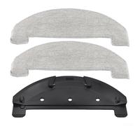 babominimer Kit de soporte de fregona y almohadillas de repuesto compatible con robot aspirador D10, Lite, Q8, Q8 Max, plástico duradero y piezas de microfibra para (B)