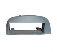 babominimer Marco de coche de 1 DIN para Siena/para Palio/Albea/fin de semana 1996-2005, panel de soporte de tablero ABS compatible con instalación estéreo de 12 V, gris Center Conso