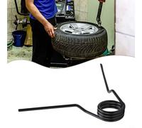 babominimer Muelle de torsión de válvula neumática para cambiador de neumáticos, equipo de reparación de ruedas, pieza de repuesto de pedal de rotación de plato giratorio de metal, diámetro de alambre