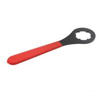 babominimer O Type ER16 ER20 ER25 ER32 ER40 - Llave inglesa para mandril de tuerca ER para máquina herramienta CNC, llave ajustable hecha de acero de alta resistencia con rojo y negro (ER40)