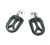 babominimer Paquete de 2 piquetas para ATV Motocicleta Dirt Bike CNC Mecanizado Aleación de Aluminio Antideslizante Ligero Reemplazo Varios Colores Fácil Instalación Off Road Pedal Upgrade(JT-011