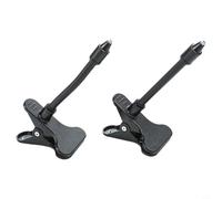 babominimer Paquete de 2 soportes flexibles para cámara de monitor de bebé con soporte de abrazadera, soporte ajustable sin taladro compatible con HELLOBABY HB40 HB65 HB66 y más, para (negro)
