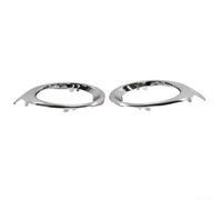 babominimer Par de luces antiniebla delanteras de ABS cromadas compatibles con Berlingo Van B9 2012-2015, acabado plateado, OEM 1608323880 1608953680, antierosión, resistente al desgaste