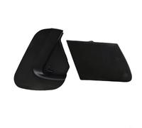 Babominimer Para Toyota para Yaris LE parachoques delantero gancho de remolque cubierta 2012-2014 compatible con números de pieza 5212752931 521290D050 reemplazo directo plástico 2 piezas negro