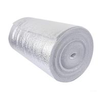 babominimer Película aislante reflectante de aluminio para radiador, barrera térmica de 3 mm de grosor con capa de algodón perlado, para fácil corte e instalación para retención de calor en la pared