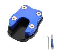 babominimer Placa de pie de motocicleta para pedal de aleación de aluminio CNC, almohadilla de extensión lateral para PCX 160 150 125 2010-Now, soporte de base ampliado a (azul)