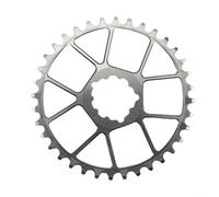 babominimer Plato ultraligero de montaje directo de 3 mm, diseño de dientes estrechos y anchos, aleación de aluminio 7075, rueda de cadena única para ciclismo de montaña y carretera de 8 a 11