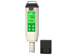 babominimer Probador de calidad de agua 4 en 1, medidor digital de temperatura de pH para acuario, tanque de peces hidropónicos, kit de prueba de piscina, pantalla LCD